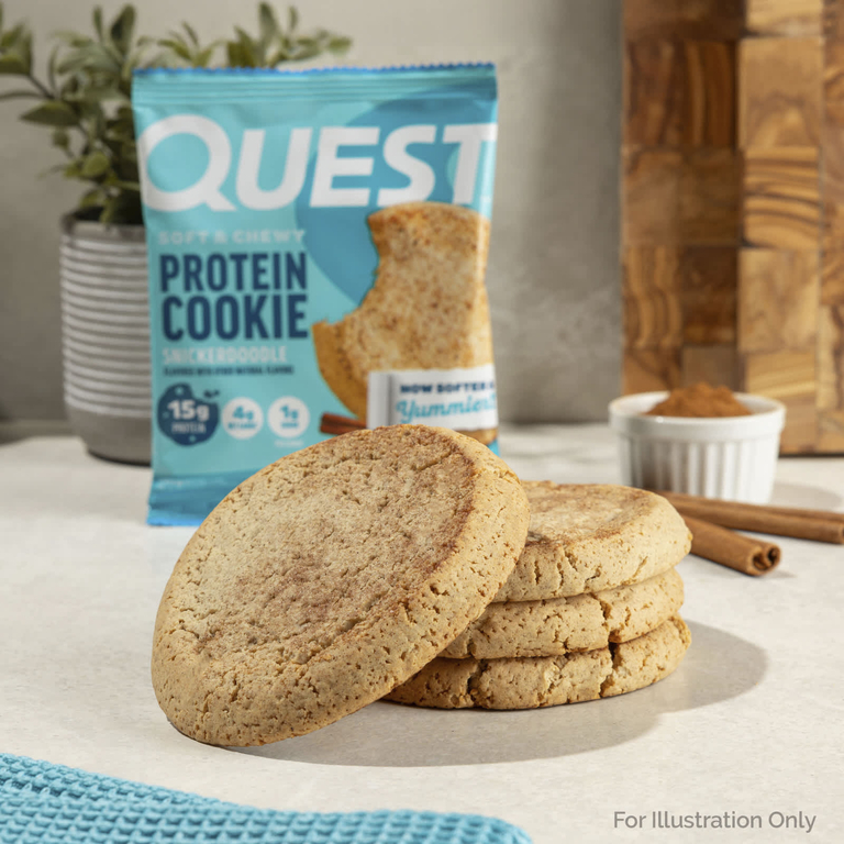 Quest Nutrition, Protein Cookie, Snickerdoodle, 4 печенья, 58 г (2,04 унции)
