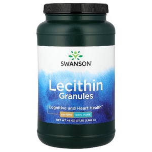 Swanson Vitamins, лецитин в гранулах, 1362 г (48 унций)