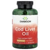 Swanson Vitamins, жир печени трески, 250 капсул