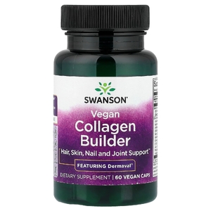 Swanson Vitamins, Vegan Collagen Builder, 60 веганских капсул