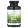 Swanson Vitamins, куркума и черный перец, 90 веганских капсул