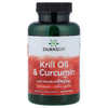 Swanson Vitamins, масло криля и куркумин, 60 капсул