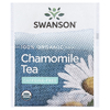 Swanson Vitamins, 100% органический ромашковый чай, без кофеина, 20 чайных пакетиков, 20 г (0,7 унции) (Товар снят с продажи) 