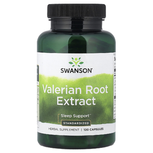 Swanson Vitamins, Экстракт корня валерианы, стандартизированный, 120 капсул