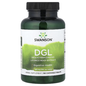 Swanson Vitamins, DGL, 180 жевательных таблеток