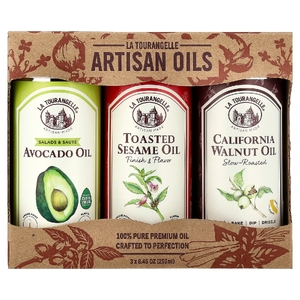 La Tourangelle, LAT Favourites Trio Artisan Oils, 3 штуки, 250 мл (8,45 унции)