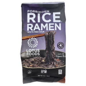 Lotus Foods, For bidden Rice® ramen, белый мисо-суп, 80 г (2,8 унции) (Товар снят с продажи) 