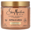SheaMoisture, гель для укладки, для фиксации и блеска волос, кокос, гибискус и семена льна, 425 г (15 унций)
