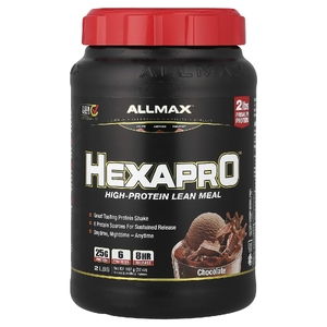 ALLMAX, Hexapro™, высокопротеиновая нежирная мука, со вкусом шоколада, 907 г (2 фунта)