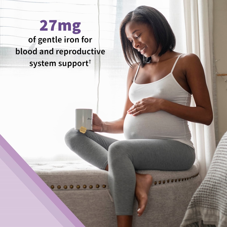 Garden of Life, Vitamin Code®, жевательные мультивитамины для беременных с железом и фолатом, вишневый лимонад, 90 жевательных таблеток