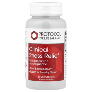 Protocol for Life Balance, Clinical Stress Relief, 60 растительных капсул