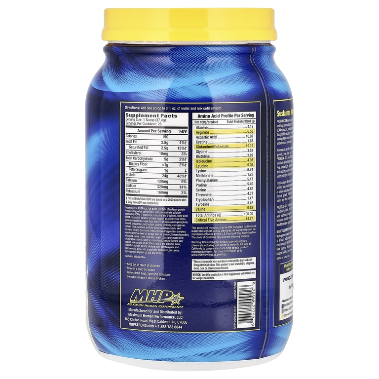 MHP, Probolic-SR, печенье и сливки, 972,4 г (2,14 фунта) (Товар снят с продажи) 