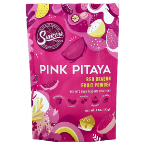 Suncore Foods, порошок из розовой питахайи, красная питахайя, 142 г (5 унций)
