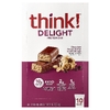 think!, Delight протеиновый батончик, печенье с шоколадом и арахисовой пастой, 10 батончиков по 34 г (1,2 унции)