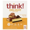 think!, Delight Protein, протеиновый батончик, шоколадный пирог с арахисовой пастой, 5 шт. по 40 г (1,41 унции)