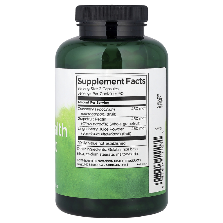 Swanson Vitamins, Комплекс для здоровья мочевыводящих путей, 180 капсул