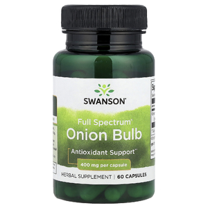 Swanson Vitamins, Full Spectrum® луковые луковицы, 400 мг, 60 капсул