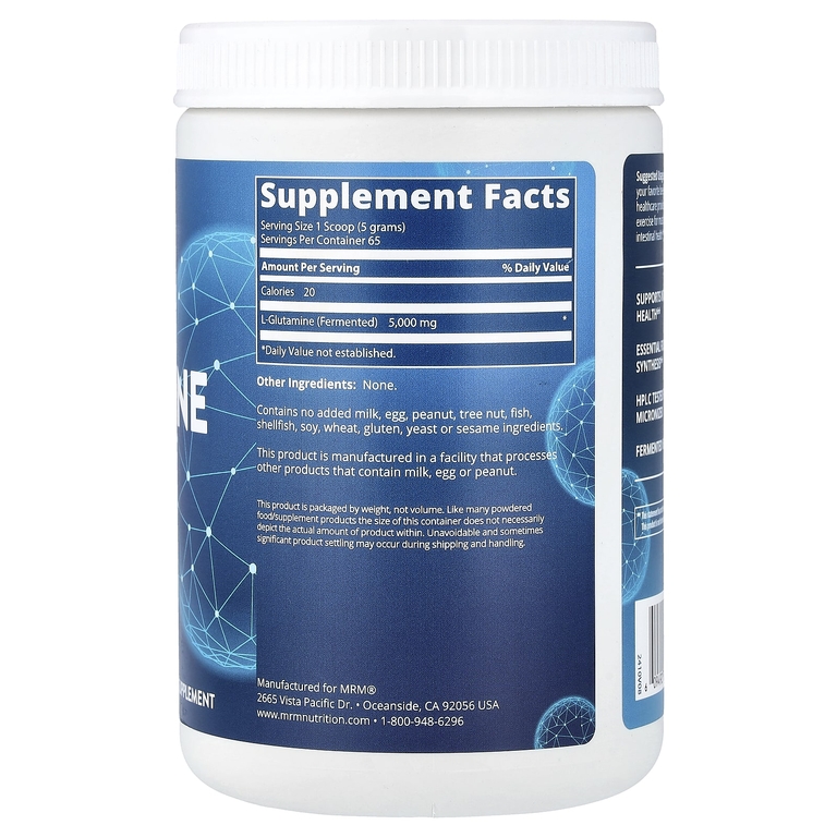 MRM Nutrition, L-глютамин 325, 325 г (11,5 унции)