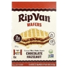 Rip Van Wafels, вафли с кремовой начинкой, шоколад и фундук, 6 пакетиков по 22 г (0,78 унции)