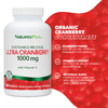 NaturesPlus, Ultra Cranberry™  с витамином C, длительное высвобождение, 180 таблеток