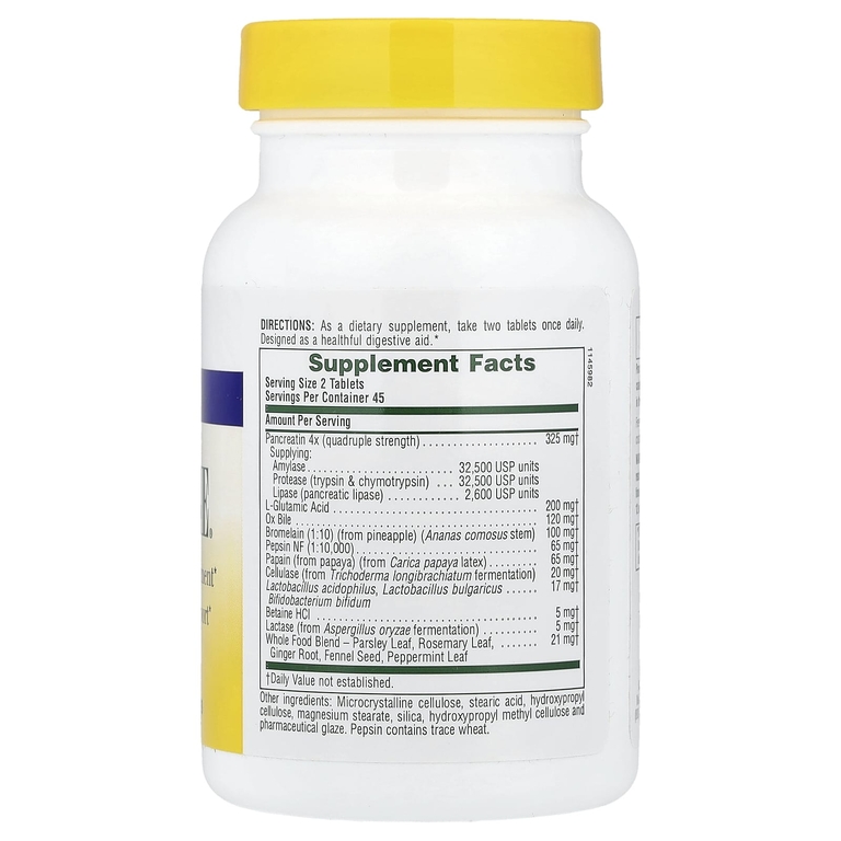 NaturesPlus, Ultra-Zyme®, 90 таблеток