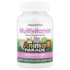 NaturesPlus, Animal Parade®, жевательные мультивитамины для детей, со вкусом арбуза, 90 таблеток в форме животных