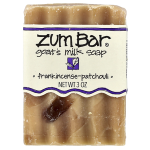 ZUM, Zum Bar®, мыло на козьем молоке, ладан и пачули, 85 г
