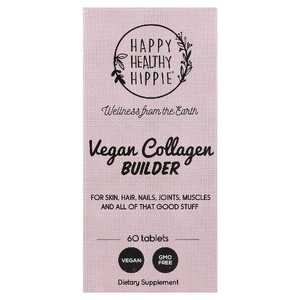 Happy Healthy Hippie, Vegan Collagen Builder, 60 таблеток (Товар снят с продажи) 