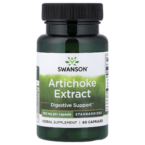 Swanson Vitamins, Экстракт артишока, 250 мг, 60 капсул