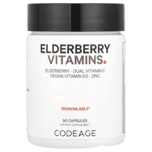 Codeage, Витамины из бузины, 90 капсул (Товар снят с продажи) 