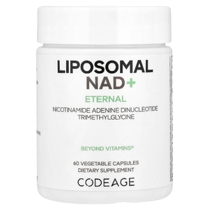 Codeage, Eternal, липосомальный НАД+, 60 растительных капсул