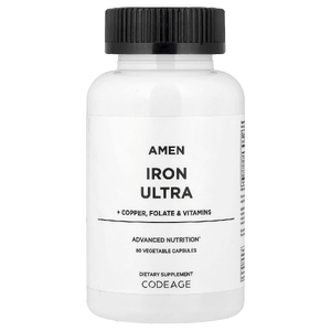 Codeage, Amen, Iron Ultra, 60 растительных капсул