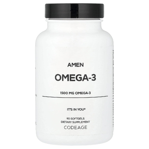 Codeage, Amen, омега-3, 90 капсул (750 мг в 1 капсуле)