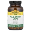 Country Life, Max-Amino Caps, аминокислоты с витамином B6, 90 вегетарианских капсул