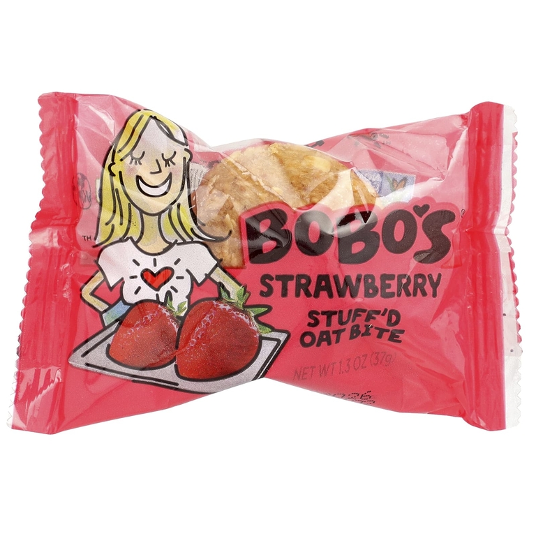 Bobo's Oat Bars, Овсяные кусочки с начинкой, клубника, 5 кусочков, по 37 г (1,3 унции) (Товар снят с продажи) 