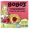 Bobo's Oat Bars, Овсяные кусочки с начинкой, клубника, 5 кусочков, по 37 г (1,3 унции) (Товар снят с продажи) 