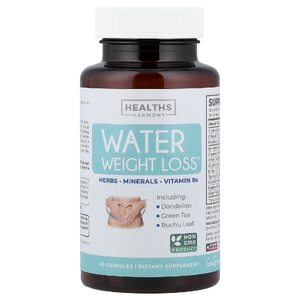 Healths Harmony, Вода для снижения веса`` 60 капсул (Товар снят с продажи) 