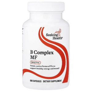 Seeking Health, комплекс витаминов группы B без метила, 100 капсул