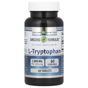 Amazing Nutrition, L-триптофан, 1000 мг, 60 таблеток