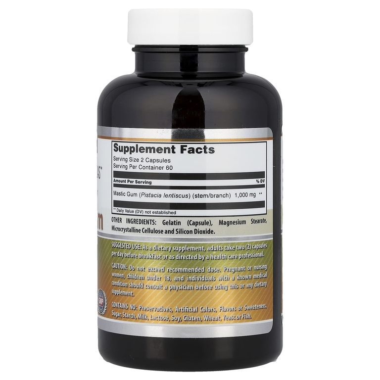 Amazing Nutrition, мастиковая смола, 120 капсул (500 мг в каждой капсуле)