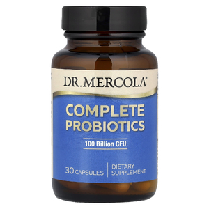Dr. Mercola, комплексные пробиотики, 100 млрд КОЕ, 30 капсул