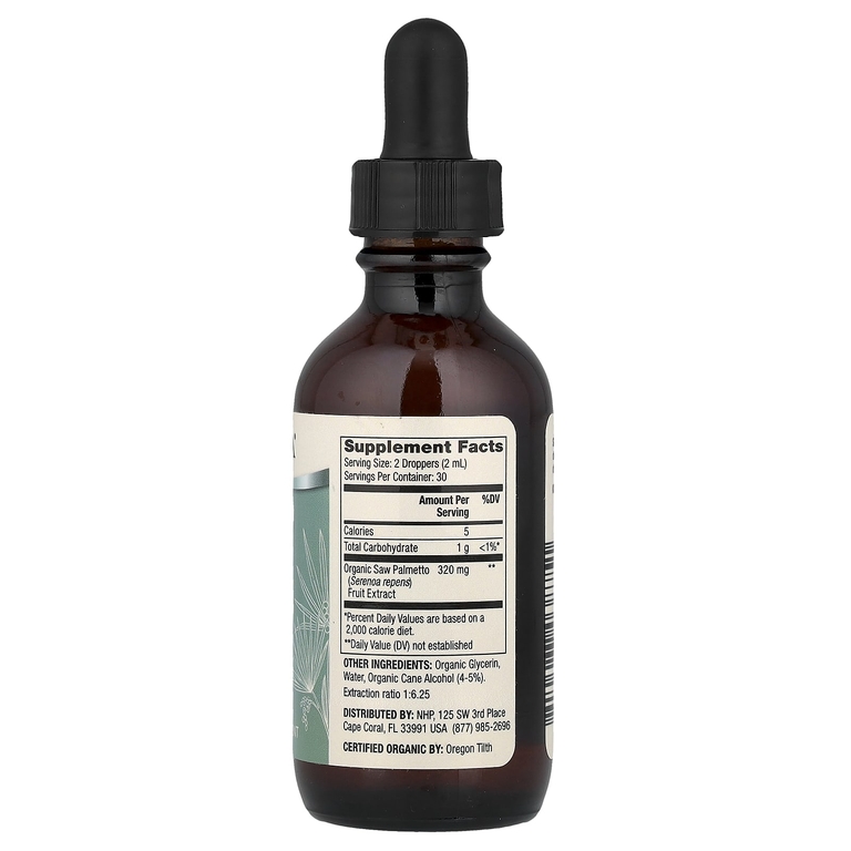 Dr. Mercola, органическая сереноя, капли, 60 мл (2 жидк. унции) (Товар снят с продажи) 