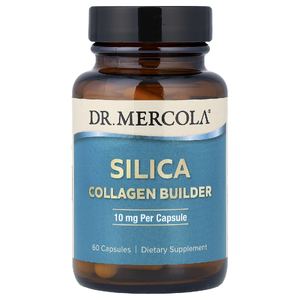 Dr. Mercola, диоксид кремния, коллагеновый стимулятор, 60 капсул (10 мг в 1 капсуле)