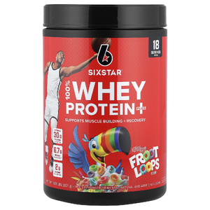 SIXSTAR, 100% Whey Protein Plus, сывороточный протеин плюс, Kellogg's®, фрукто счет, 821 г (1,81 фунта) (Товар снят с продажи) 