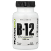 NutraBio, Витамин B12, 2000 мкг, 90 капсул