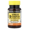 Mason Natural, Stress B-Complex, витамины группы B с антиоксидантами и цинком, 60 таблеток