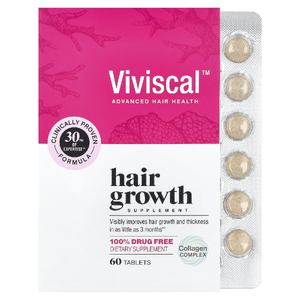 Viviscal, Добавка для роста волос, 60 таблеток