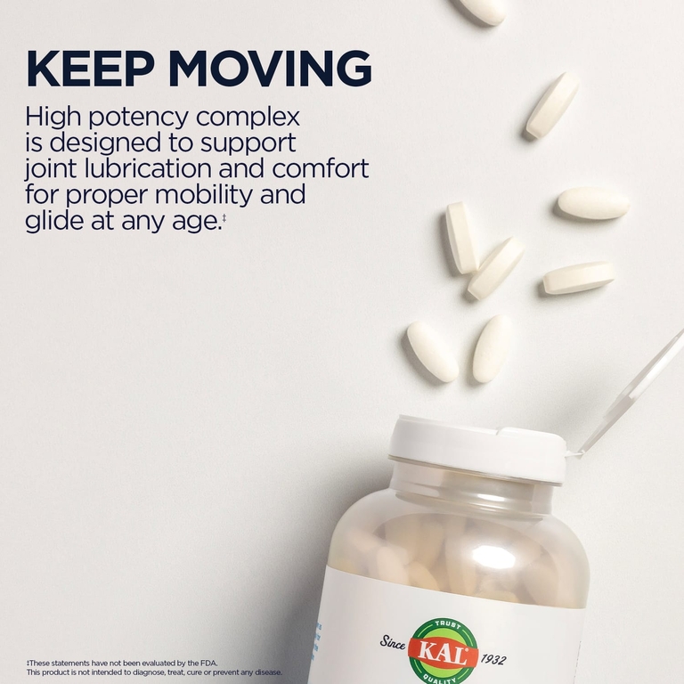 KAL, Глюкозамин хондроитин МСМ, 60 таблеток