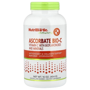 NutriBiotic, Immunity, аскорбат Bio-C, витамин C с биофлавоноидами и минералами, 454 г (16 унций)