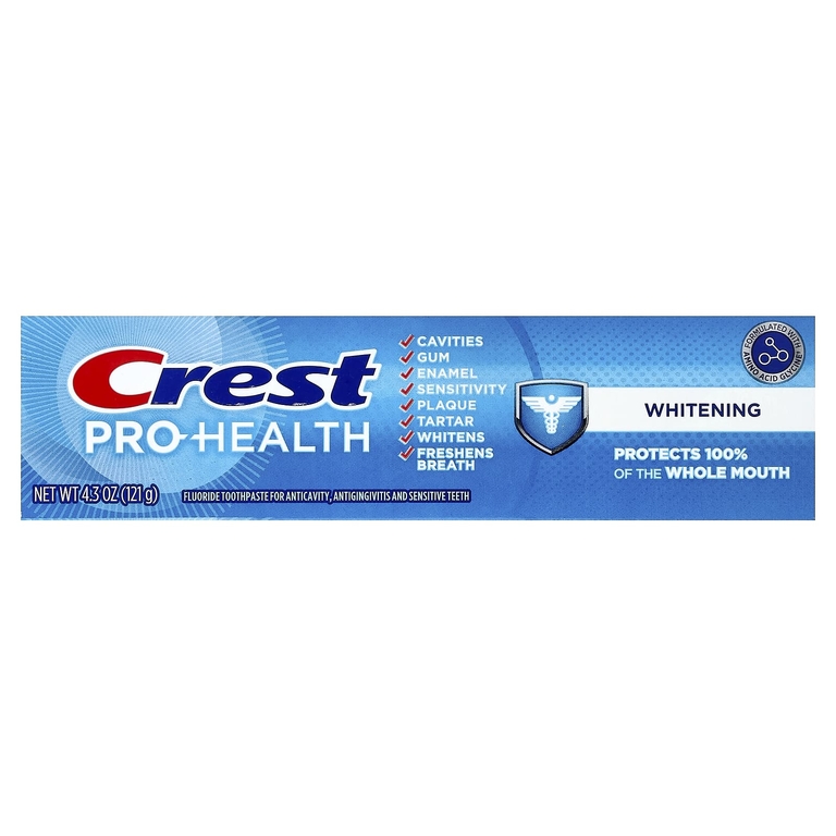Crest, Pro Health, зубная паста с фторидом, для отбеливания, 121 г (4,3 унции)